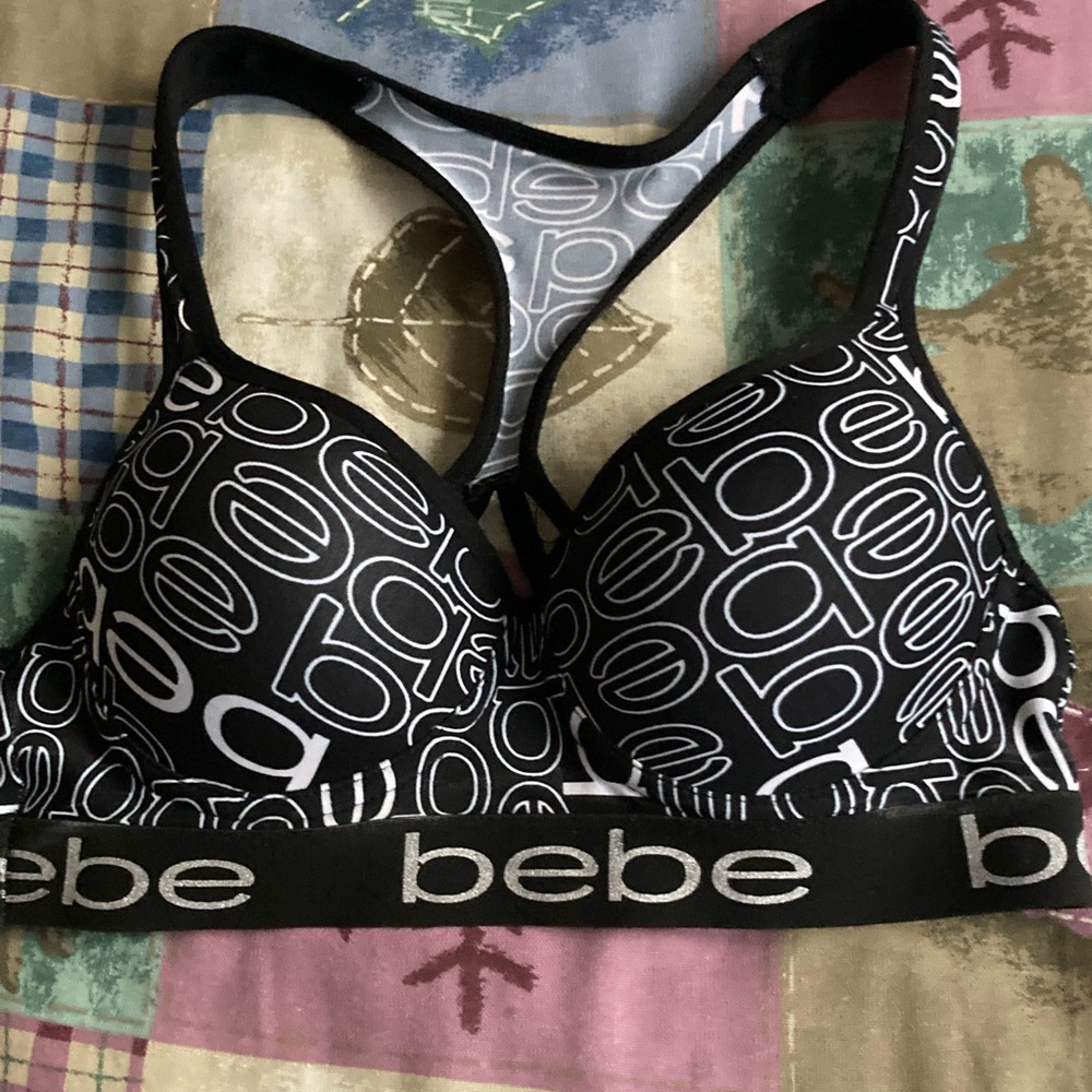 Bebe sports bra.